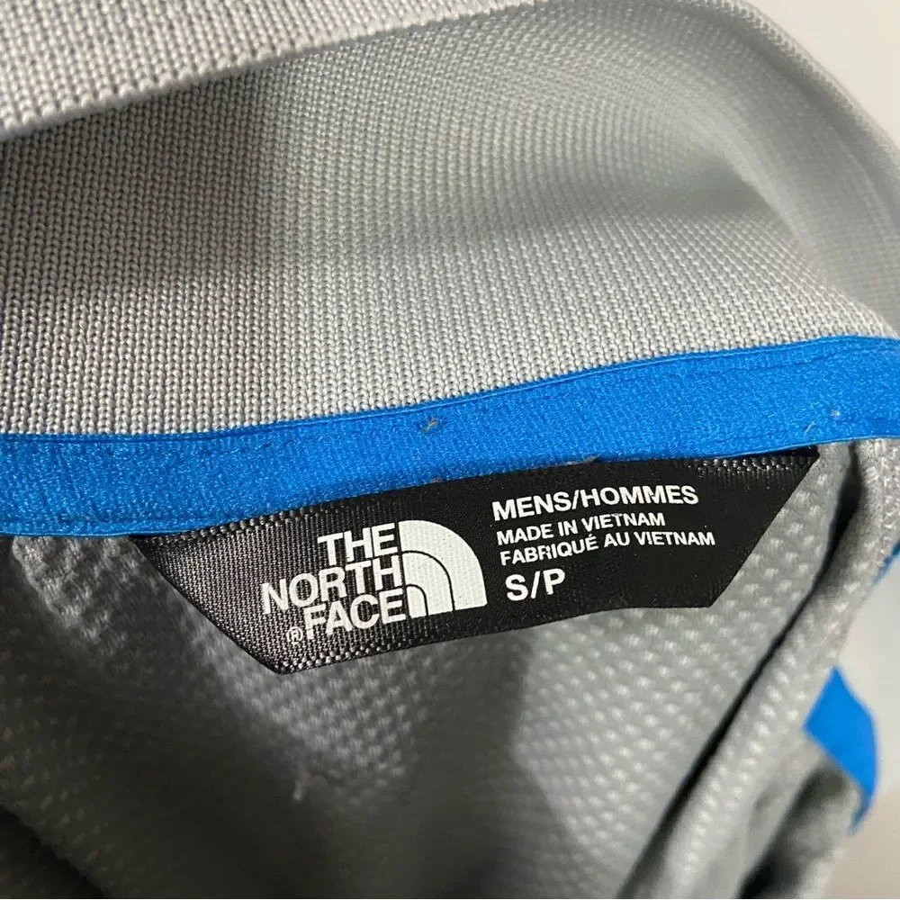The North Face Grey Athletic Short Sleeve Polo Shirt